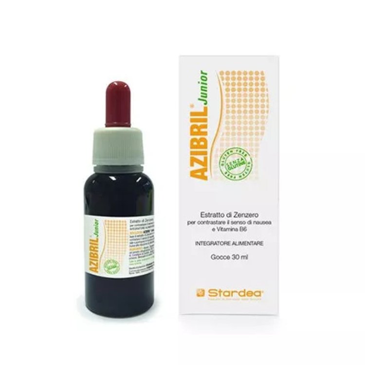 Stardea Azibril Junior Integratore Alimentare Zenzero Vitamina B6 Gocce 30ml