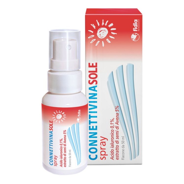 Connettivina Sole Spray Barriera Cutanea Lenitivo 50ml