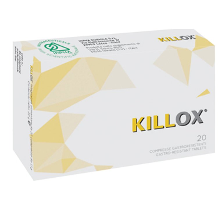 Inpha Duemila Killox Integratore Antiossidante 20 Compresse Gastroresistenti