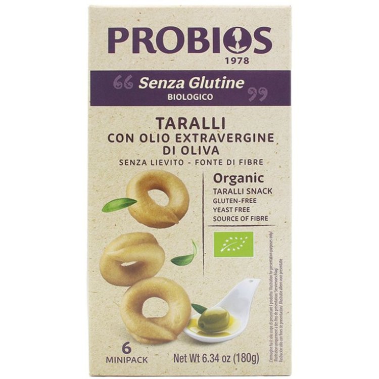 Probios Panito Taralli Senza Glutine e Senza Lievito, 180 g