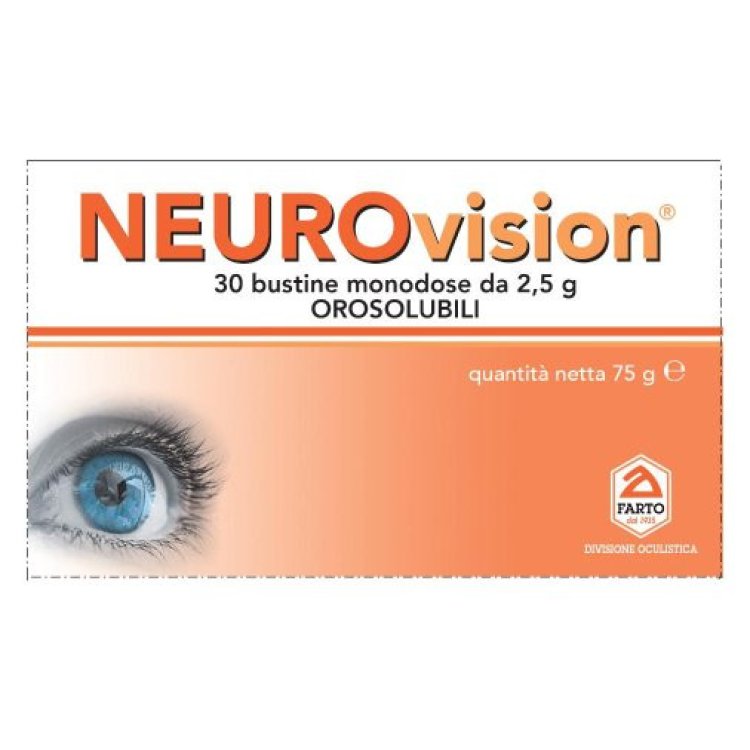 Nuova Farmajon Neurovision Integratore Sistema Nervoso 30 Bustine Orosolubili Nuova Farmajon Neurovision Integratore Sistema Nervoso 30 Bustine Orosolubili