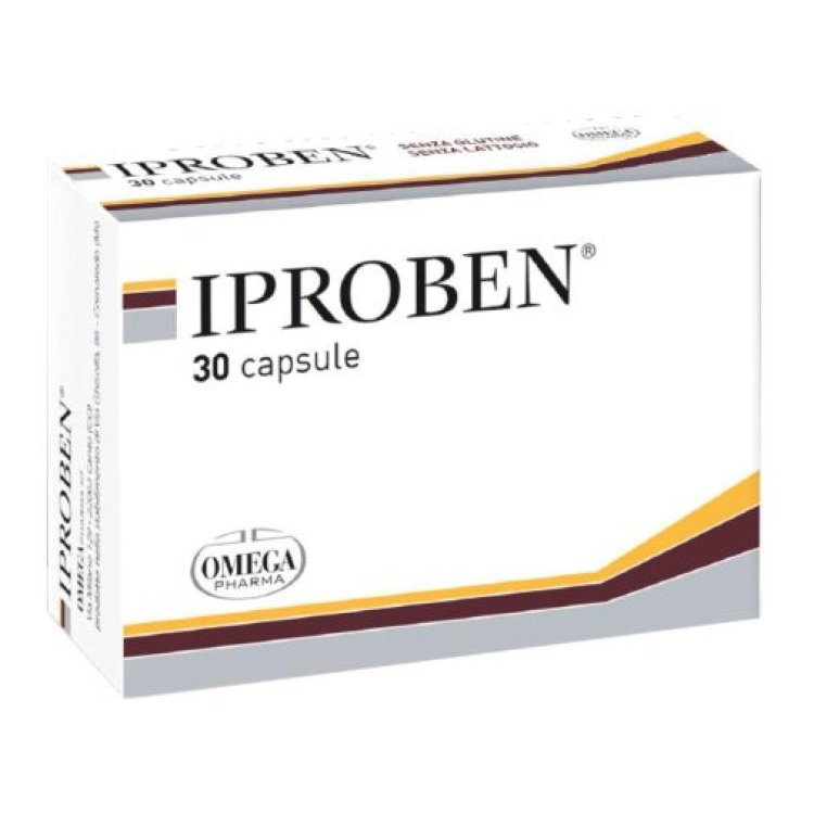 Omega Pharma Iproben Integratore Prostata con Serenoa e Zinco - 30 Capsule