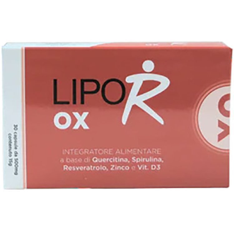 Lipor Ox Integratore Antiossidante per Difese Immunitarie 30 Capsule