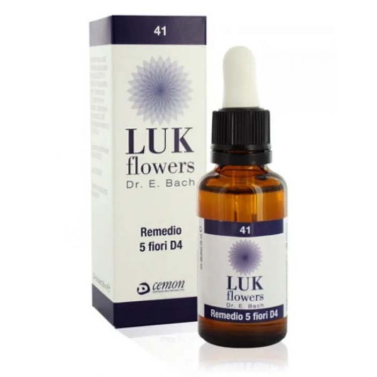 Cemon 5 Fiori Rescue Luk D4 Diluito Rimedio Emergenza 28ml