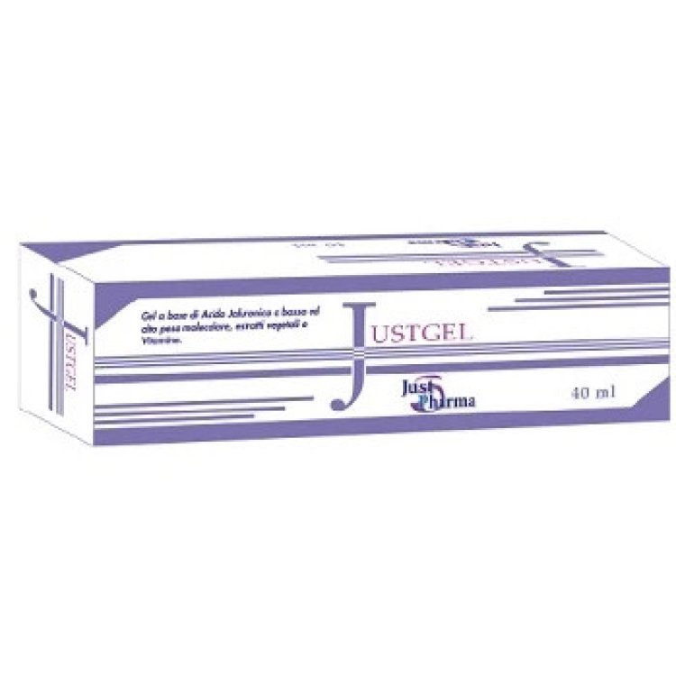 Just Pharma Justgel Gel con Acido Ialuronico per Mucose Irritate 40 ml