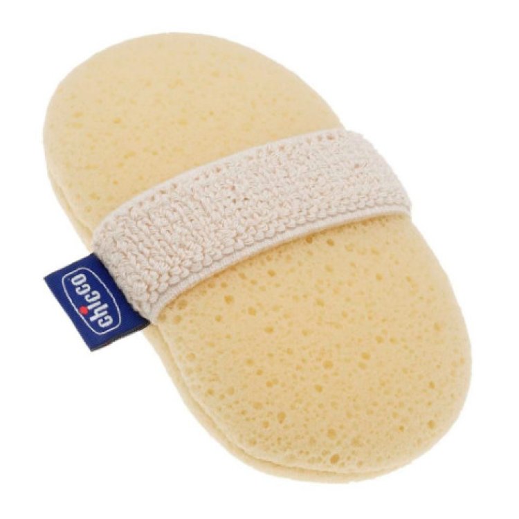 Chicco Guanto Spugna Baby Moments Beige per Bagnetto