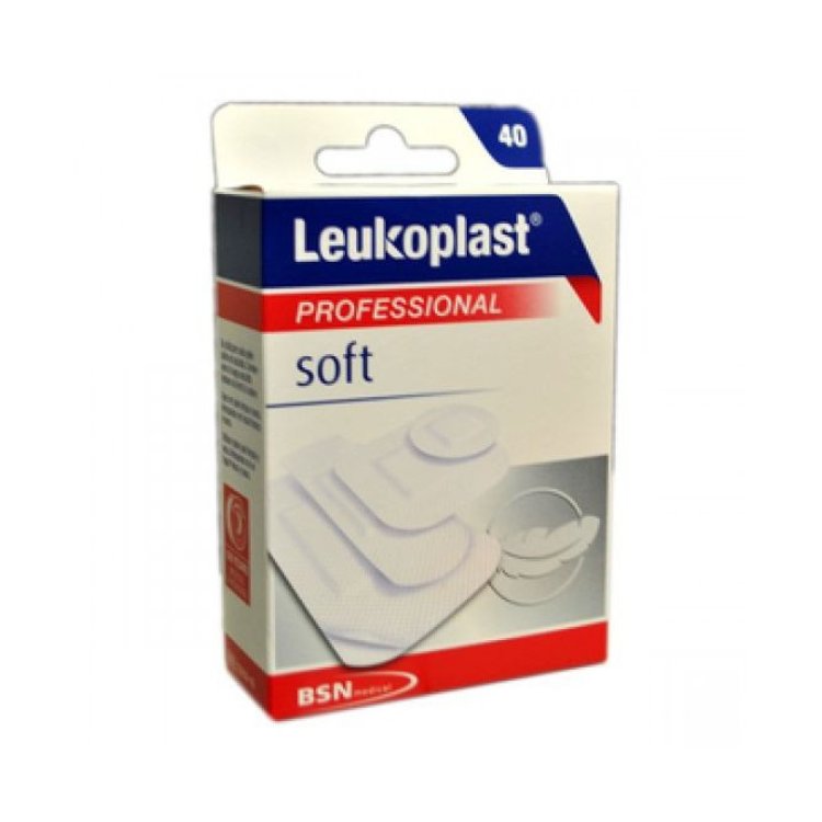 Leukoplast Soft Cerotti Assortiti 40 Pezzi per Pelli Sensibili