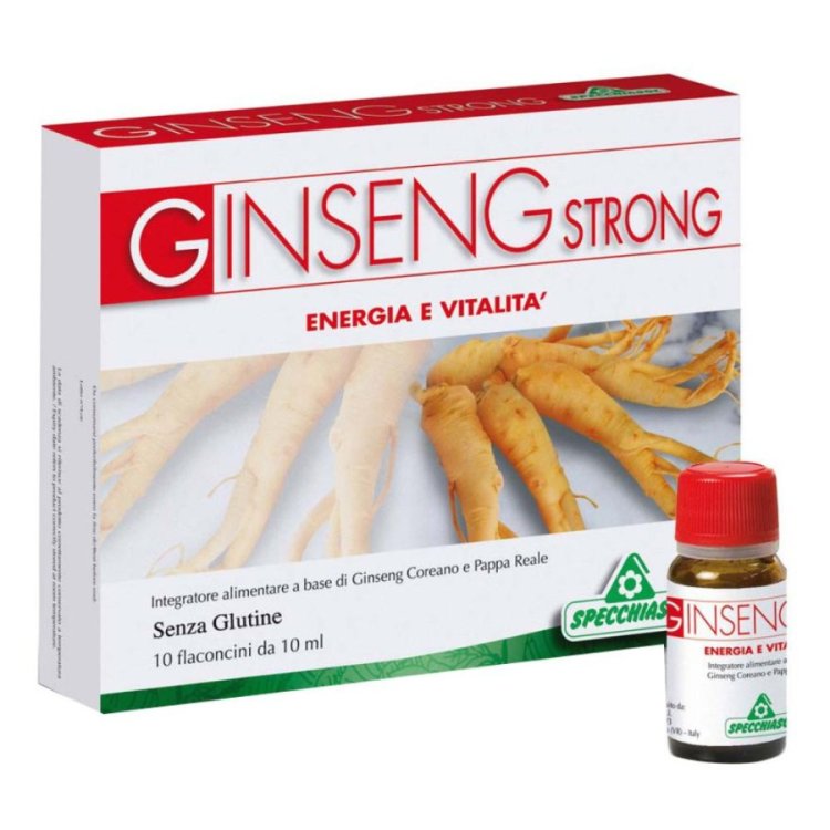 Specchiasol Ginseng Strong Integratore Energetico 12 Flaconcini Specchiasol Ginseng Strong Integratore Energetico 12 Flaconcini