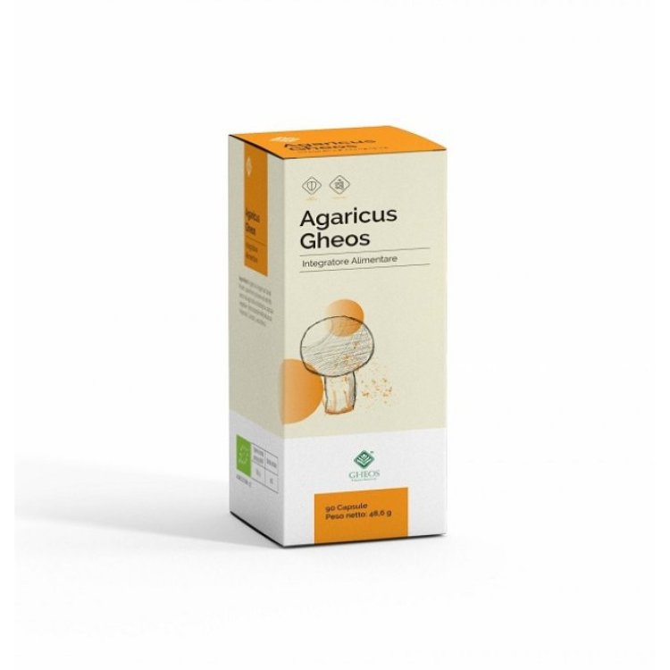 Gheos Agaricus Integratore Supporto Sistema Immunitario 90 Capsule Gheos Agaricus Integratore Supporto Sistema Immunitario 90 Capsule