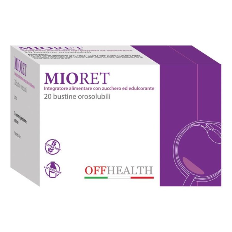 Off Mioret Integratore Alimentare per Microcircolo e Stress Ossidativo, 20 Bustine