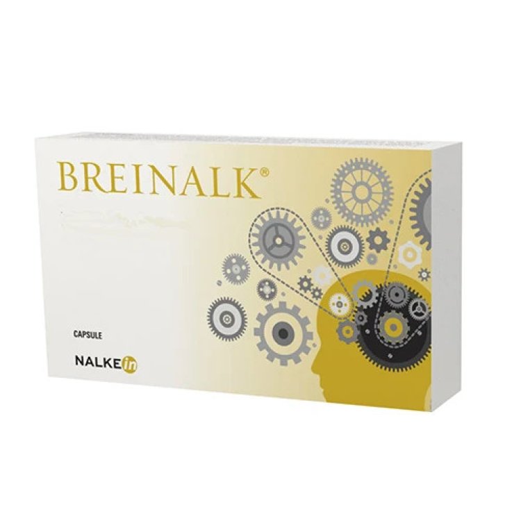 Nalkein Breinalk Integratore Alimentare per Memoria e Funzioni Cognitive 20 Capsule