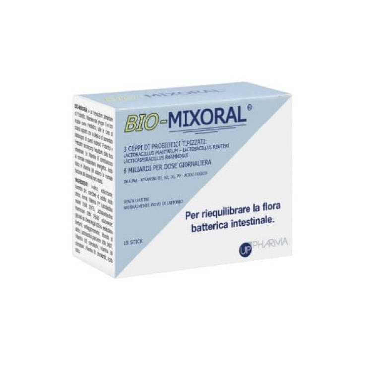 Up Pharma Bio Mixoral Integratore Probiotico per Flora Intestinale 15 Stick