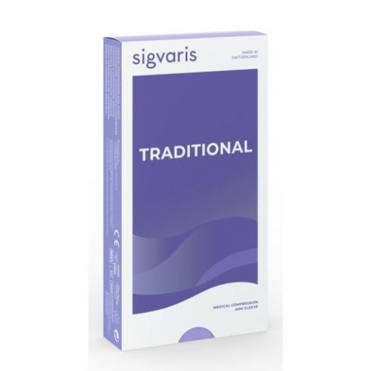 Sigvaris 503 Bracciale Autoreggente senza Guanto Corto Beige Taglia S