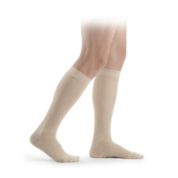 Sigvaris Cotton CCL2 Gambaletto Corto Naturale Punta Aperta Taglia L