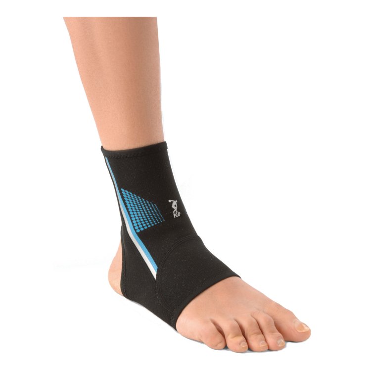 Fgp Fullfit Cavigliera Tessuto Double Layer con Filo QSKIN Taglia M