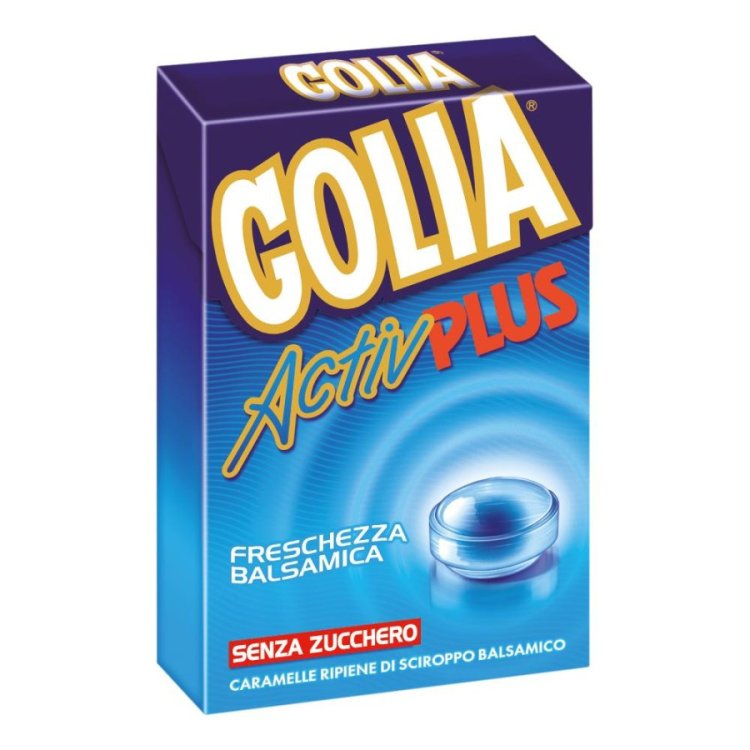 Golia Activ Plus Caramelle Balsamiche Menta Senza Zucchero e Glutine 46g