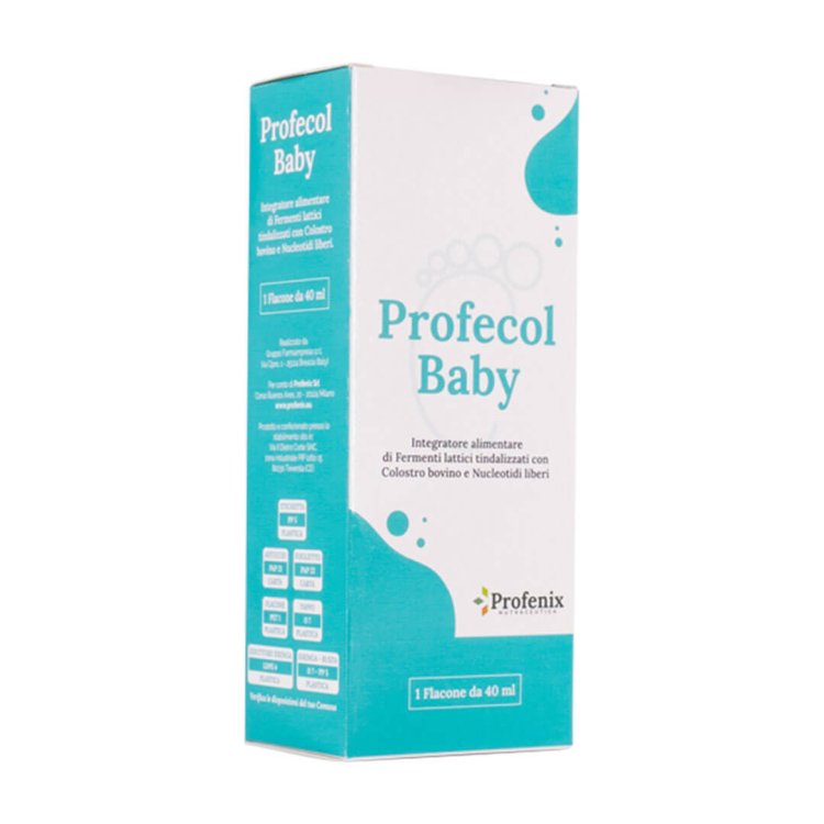Profenix Profecol Baby Integratore Fermenti Lattici per Neonati e Bambini 20 Stick Profenix Profecol Baby Integratore Fermenti Lattici per Neonati e Bambini 20 Stick
