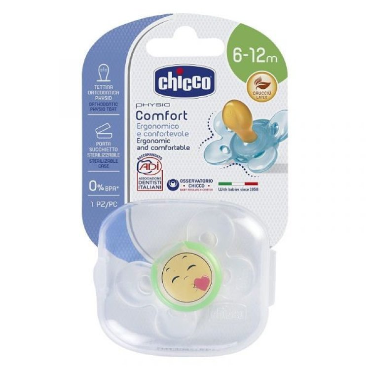 Chicco Succhietto Comfort Sml in Caucci&ugrave; 6-16 Mesi 1 Pezzo