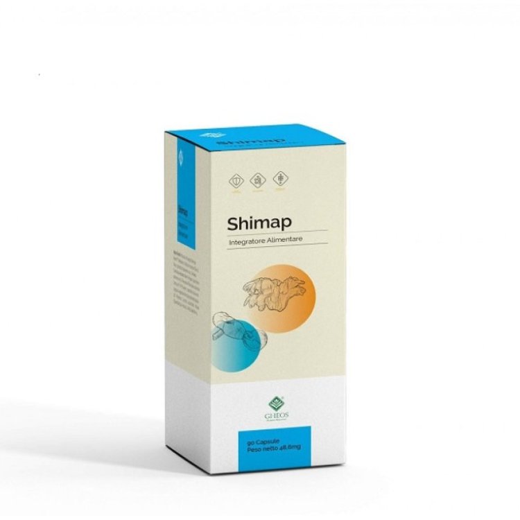 Gheos Shimap Integratore Alimentare per Difese Immunitarie, 90 Capsule