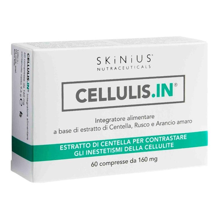 Skinius Cellulis-in Integratore Alimentare Contrasto Cellulite 60cpr