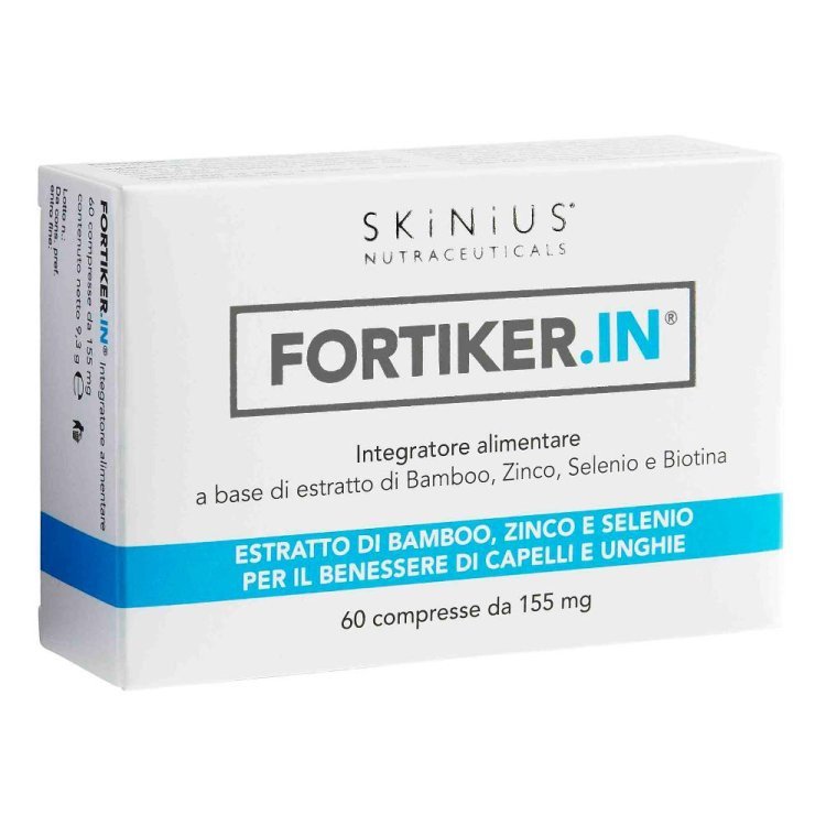 Skinius Fortiker.In Integratore per Capelli e Unghie Benessere 60 Compresse
