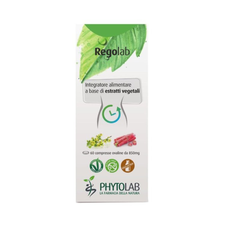 Phytolab Regolab Integratore Alimentare Transito Intestinale Vegetariano 60 Compresse