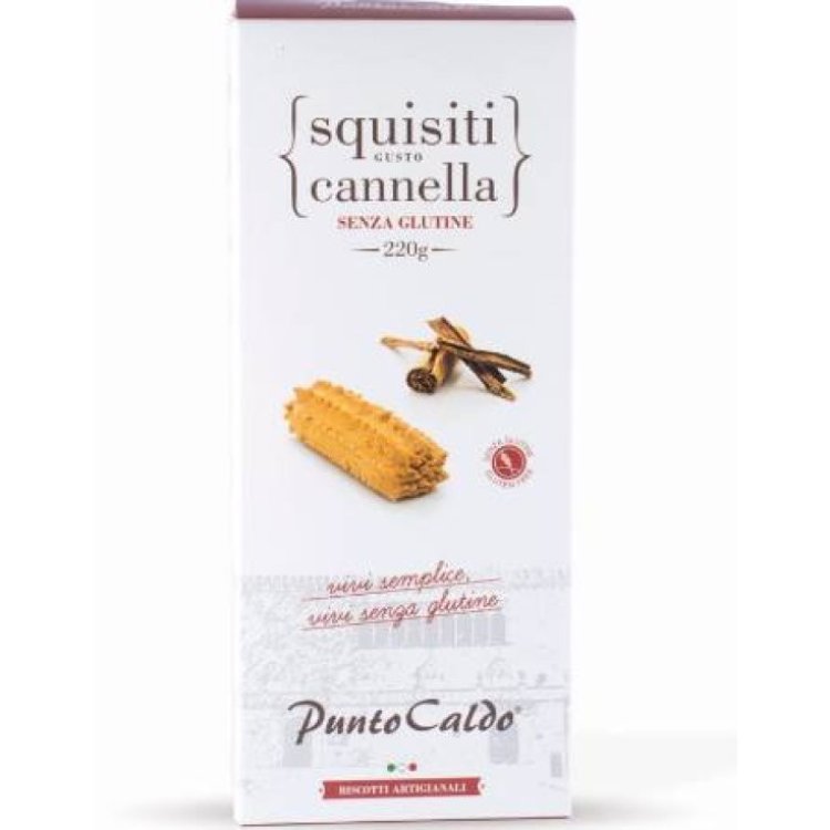 Punto Caldo Squisiti Gusto Cannella Senza Glutine 220g