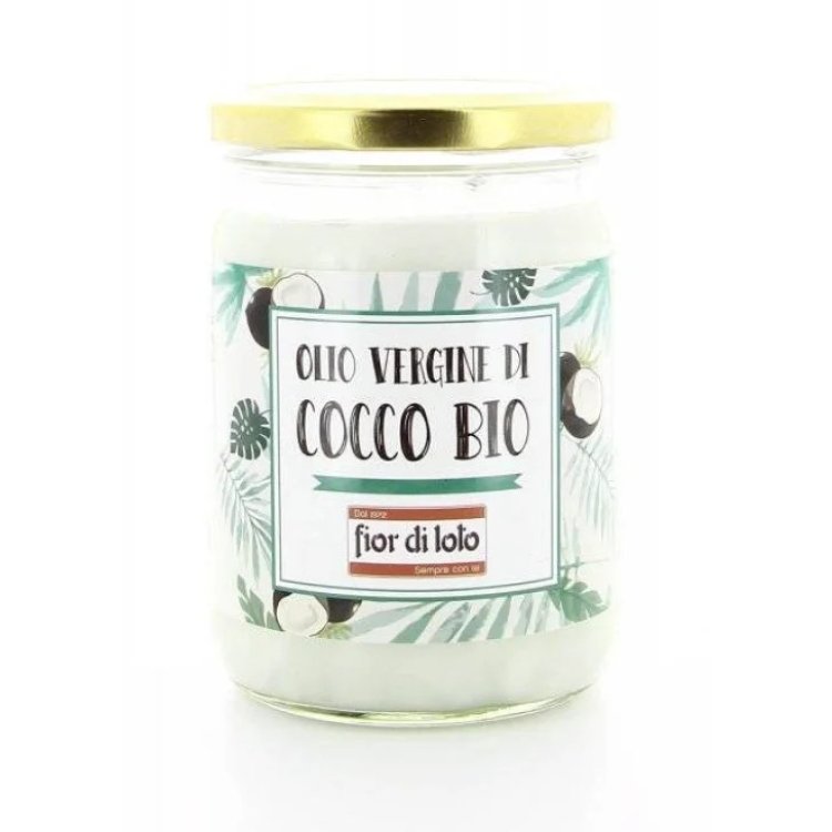 Fior di Loto Olio Vergine di Cocco Bio 200ml