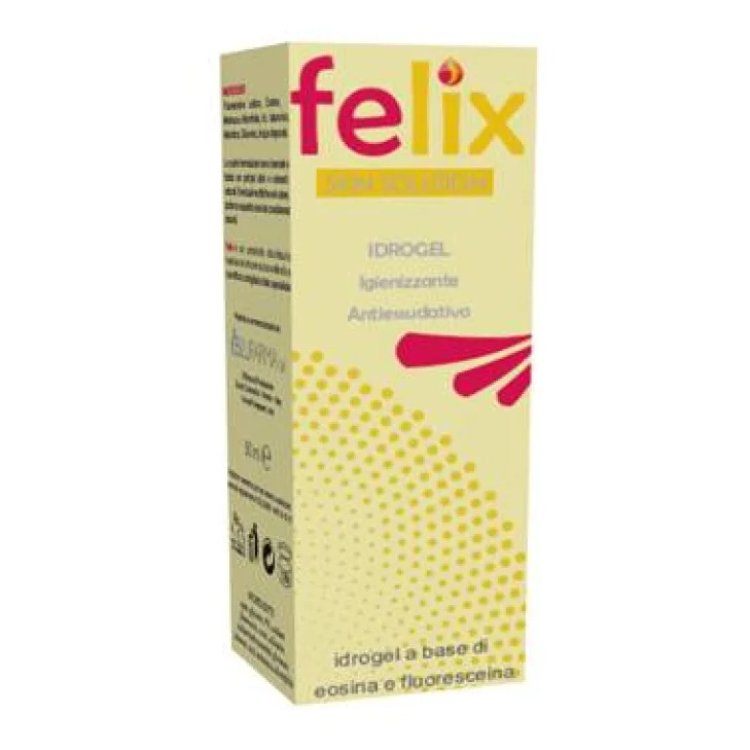 Felix Skin Solution Idrogel Igienizzante Antiessudativo con Eosina e Fluoresceina 50 ml