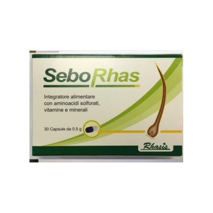Rhasis Seborhas Capsule Nuova Formulazione Integratore per Capelli e Unghie 30cps Rhasis Seborhas Capsule Nuova Formulazione Integratore per Capelli e Unghie 30cps