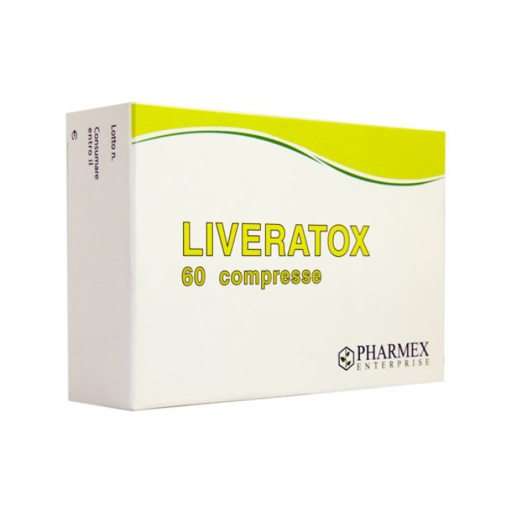 Pharmex Liveratox Integratore per Funzione Epatica 60 Compresse