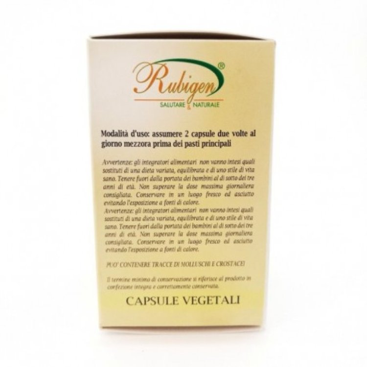 Natur-Farma Rubigen Miglio Integratore per Capelli e Unghie 60 Capsule