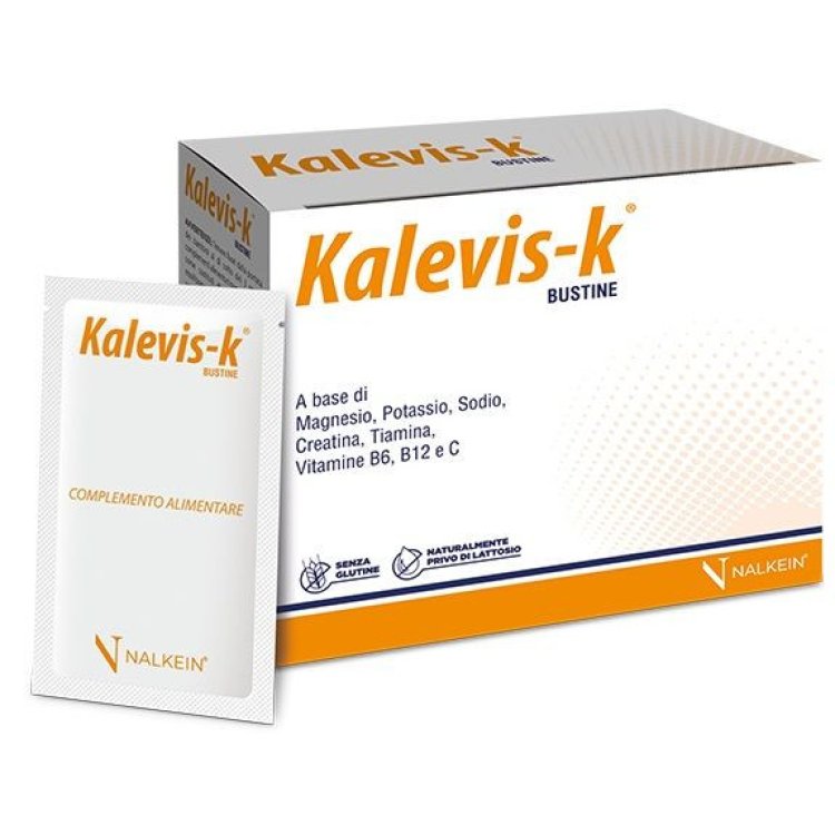 Nalkein Pharma Kalevis-K Integratore Energetico Idrosalino Vitaminico, 20 Bustine