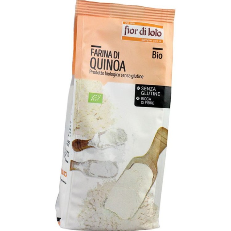 Fior di Loto Farina di Quinoa Biologica Senza Glutine 375g