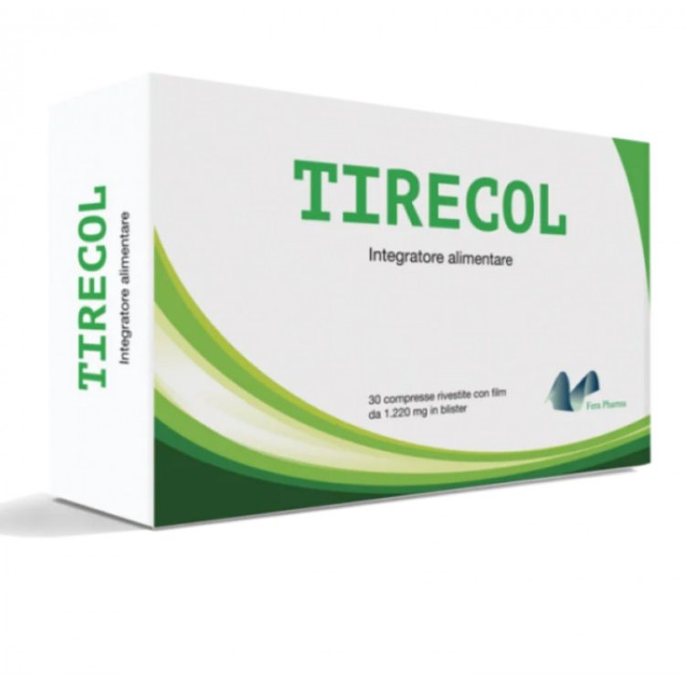 Fera pharma Tirecol Integratore Selenio Tiroide e Colesterolo 30 Compresse
