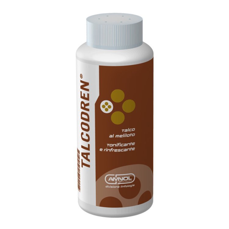 Amnol Talcodren Talco al Meliloto Tonificante Rinfrescante 100g