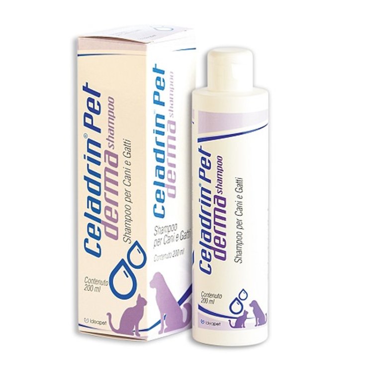 Celadrin Pet Derma Shampoo Cani e Gatti per Eritemi e Prurito 200ml