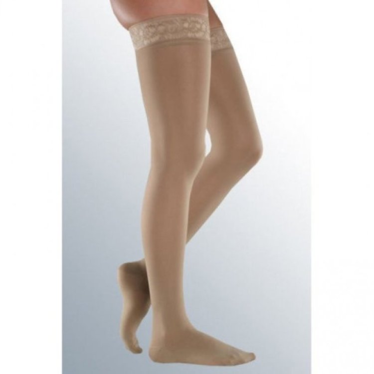 Medi Calza Autoreggente Sheer & Soft 14mmHg Sabbia 2