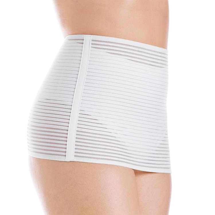 Chicco Fascia Post Parto M Bianca Elasticizzata con Velcro