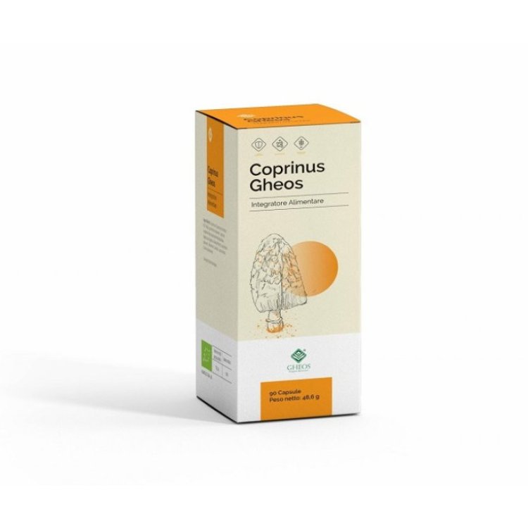 Gheos Coprinus Gheos Integratore Alimentare per Sistema Immunitario 90 Capsule Gheos Coprinus Gheos Integratore Alimentare per Sistema Immunitario 90 Capsule
