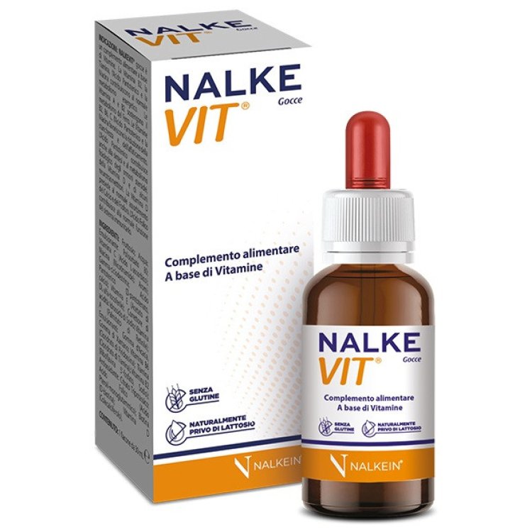 Nalkein Nalkevit Gocce Integratore Vitaminico per Metabolismo Energetico 30 ml