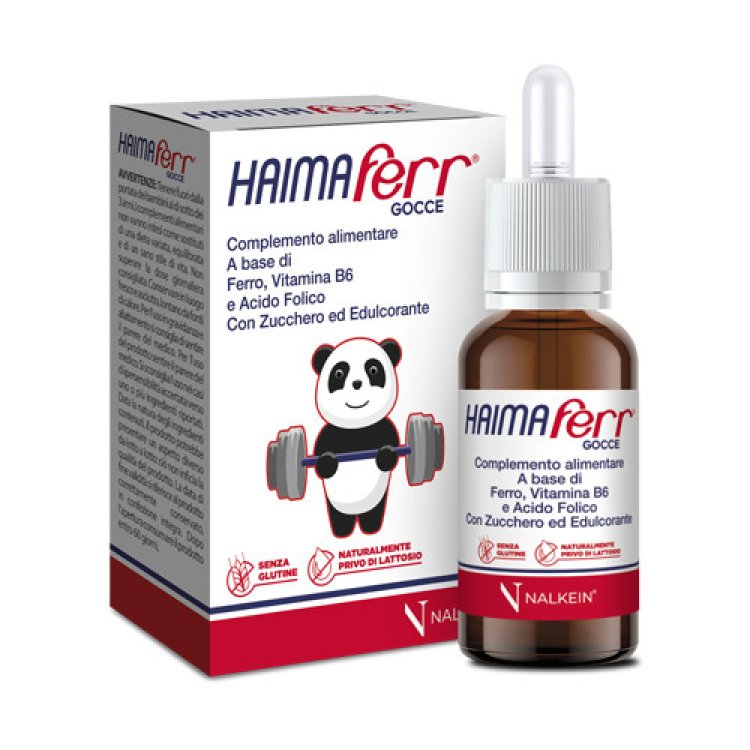 Nalkein Haimaferr Gocce Integratore di Ferro per Bambini 20ml