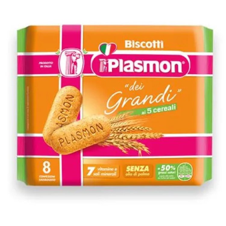 Plasmon Biscotto dei Grandi ai 5 Cereali, Frollino Nutriente