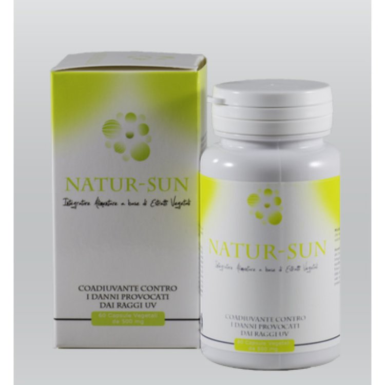 Naturamla Natur-Sun Integratore Alimentare Solare con Beta-Carotene, 60 Capsule