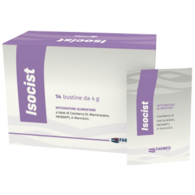 Farmed Italia Isocist Integratore Alimentare per Cistite Ricorrente 14 Bustine