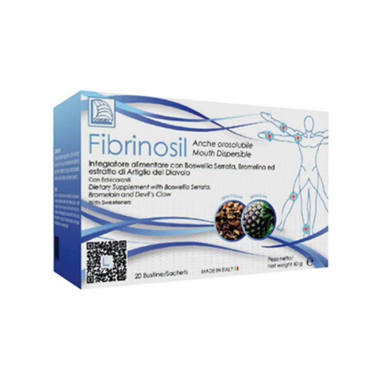 Logidex Fibrinosil Integratore Alimentare per Funzione Articolare 20 Bustine