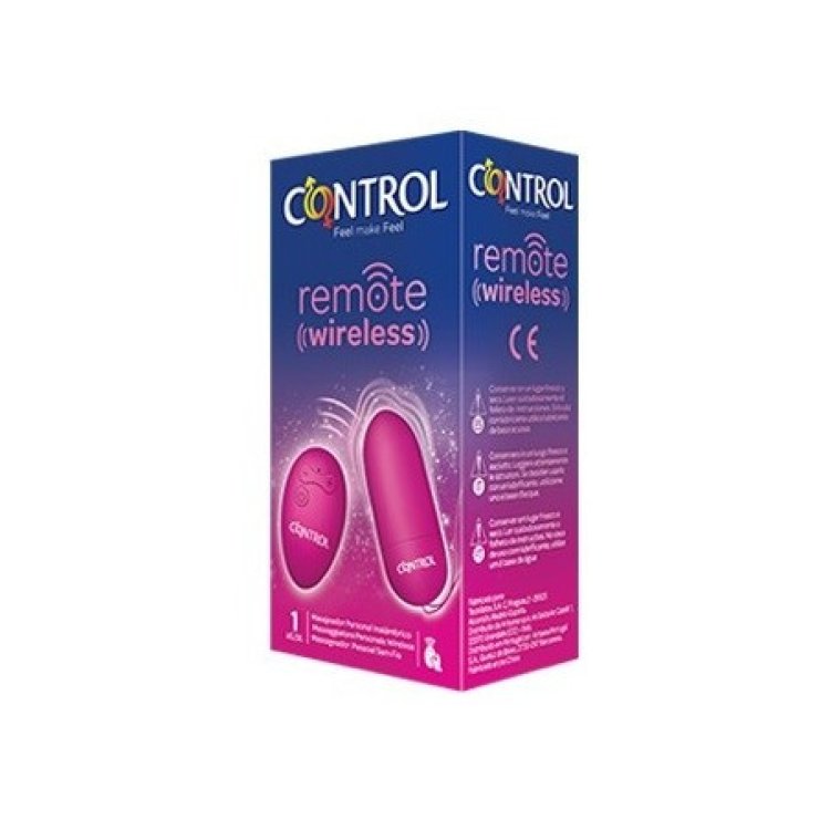 Control Remote Wireless Vibratore Telecomandato Ergonomico Resistente all'Acqua
