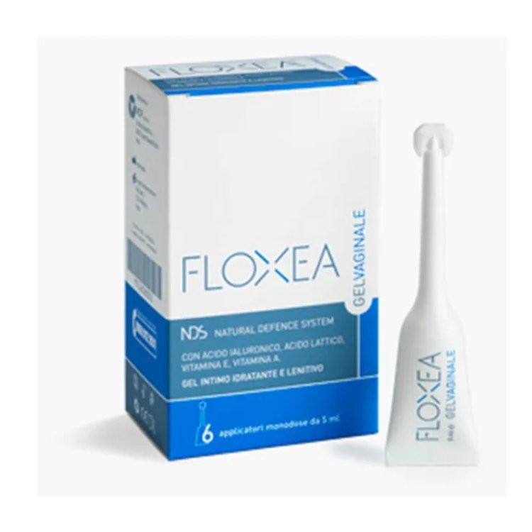 MDF Italia Floxea Gel Vaginale Secchezza Intima 6 Applicatori Monodose