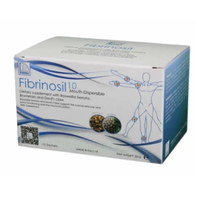 Logidex Fibrinosil 10 Integratore Alimentare per Articolazioni - 10 Bustine