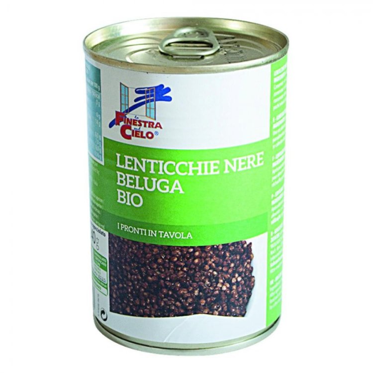 Biotobio Lenticchie Nere Beluga Pronte Bio 400g